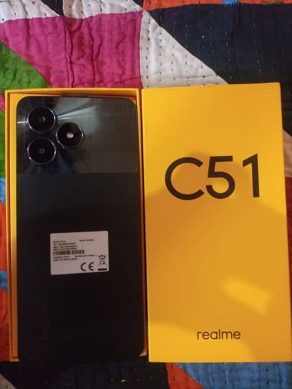 Realme C51 [ Only 4 Months Used ] [ Ladies Hand Used ] 0