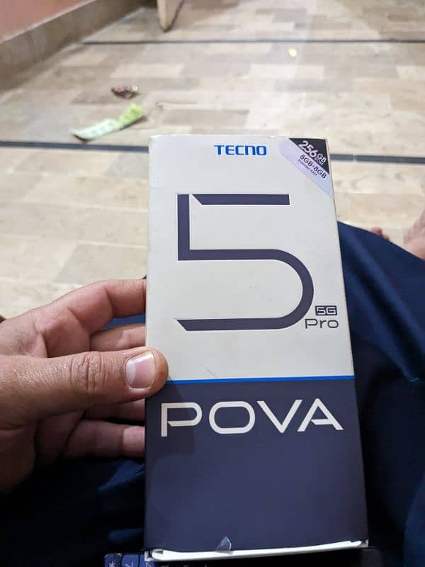 Tecno Pova 5 Pro 5 G 8+8/256 with 3 months warrenty only 38k 9