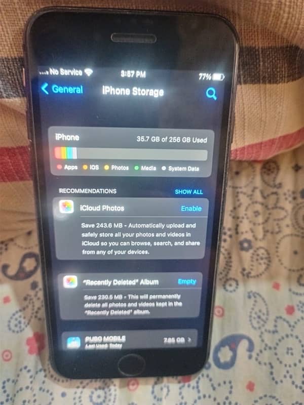 I phone 8 non pta 256 GB only front camera not working original pannal 2