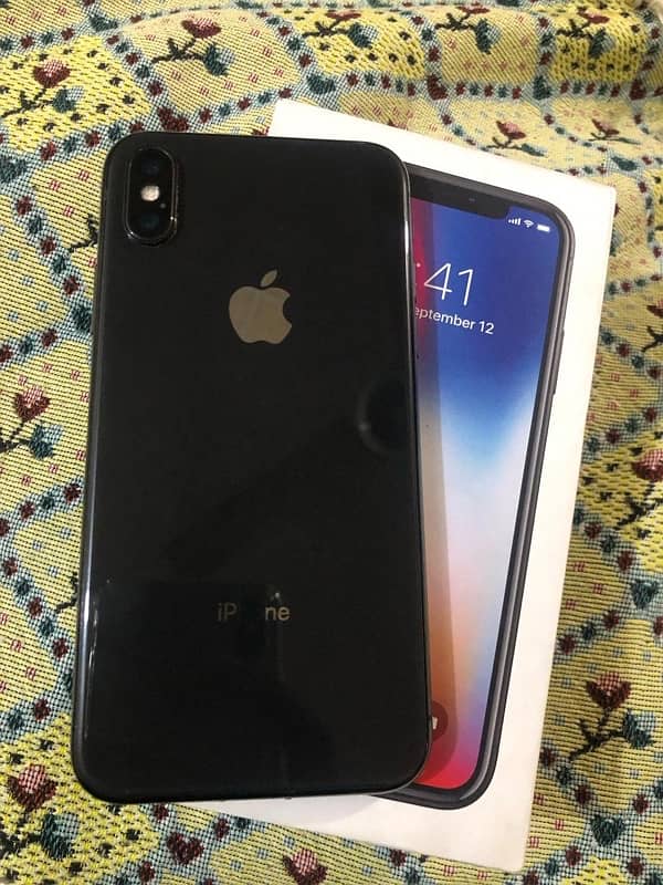 iphone x Pta approved with box 0