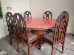 Dining Table with 6 Chairs