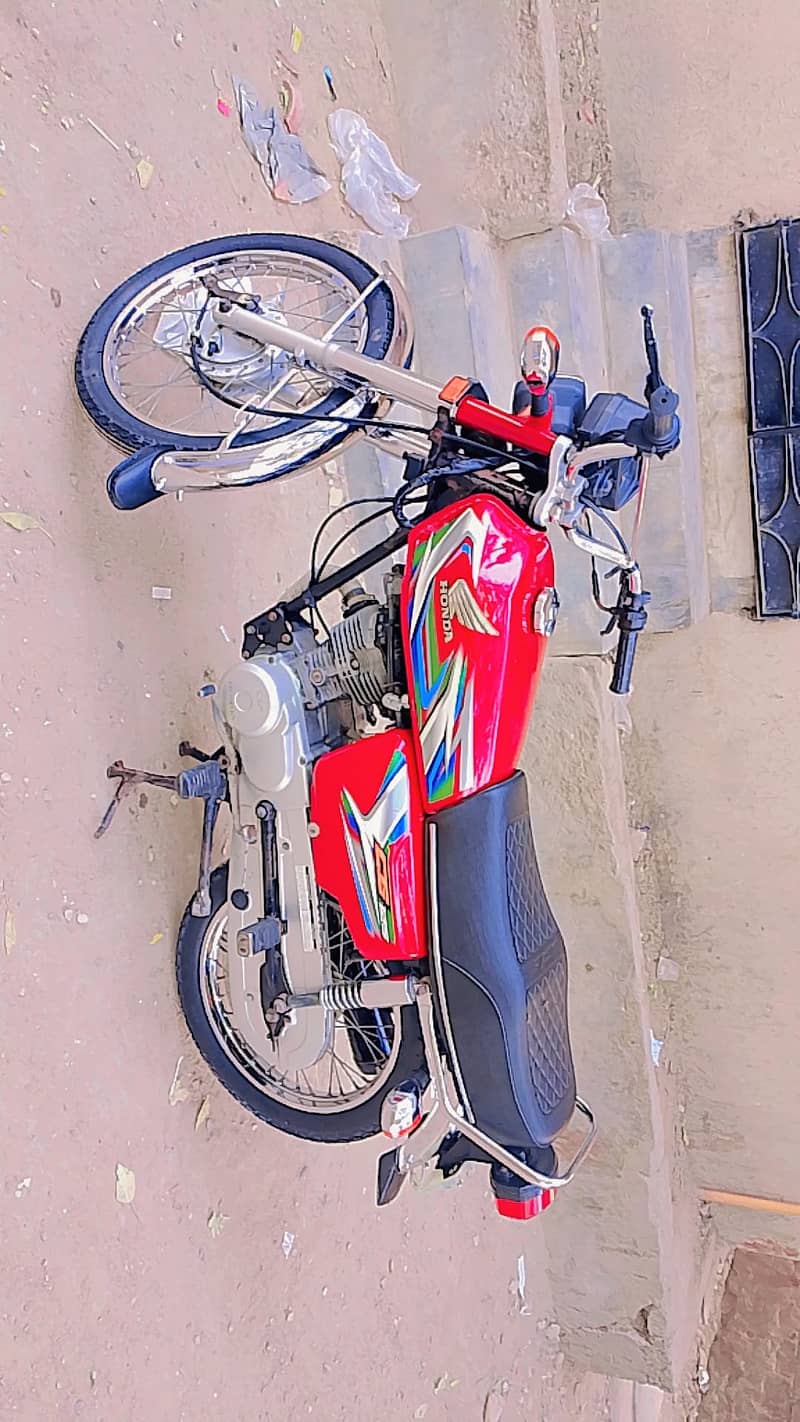 Honda CG 125 2023 urgent sale 2