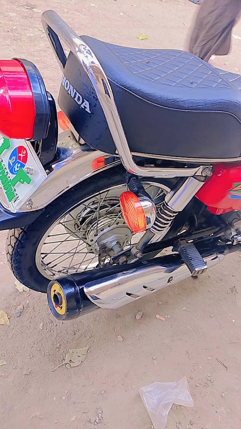 Honda CG 125 2023 urgent sale 3