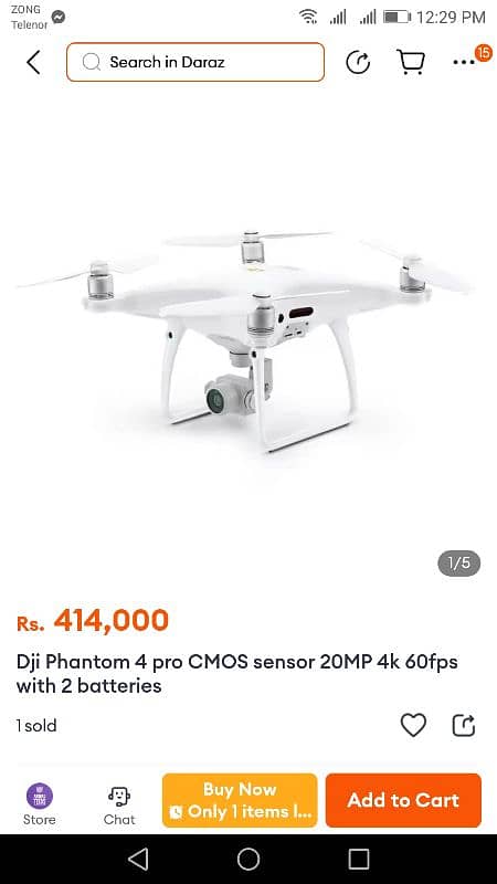 DJI PHANTOM 4 PRO DRONE WITH 2 BATTERIES urgent sale exchange possible 5