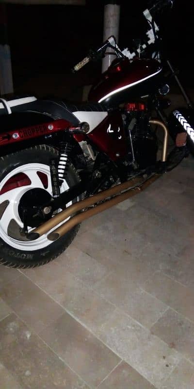 Chopper bike Brand New Condition  Karachi No 6