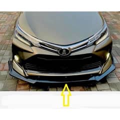 Front bumper splitter