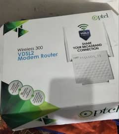 Ptcl router complete box