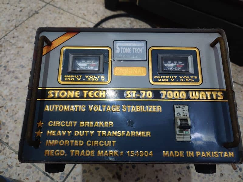 Stone Tech Stabilizer 7000 Watts 0