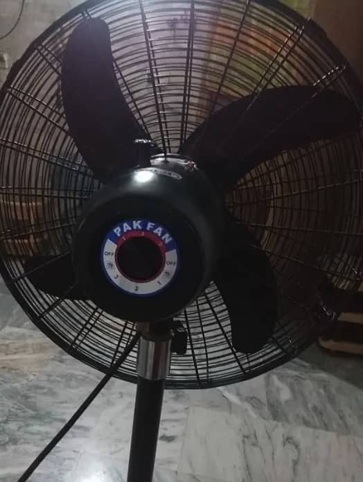 Pak Pedestal Fan 24 Inch Myga Copper Winding Heavy Duty Motor Brand 1