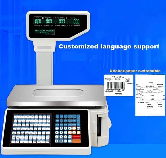 Barcode Scale Tma-20 Mechani 0