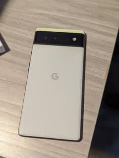 pixel 6.8/128.  c. p. i. d. 10/10 condition. white color.