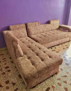 l shaped 6 seater sofa set