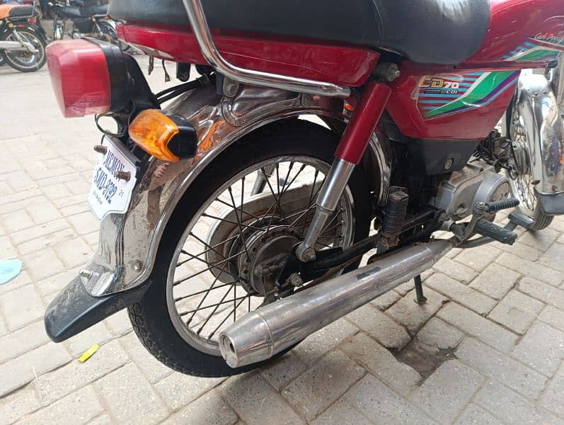 honda CD70 2017 model For sale 3