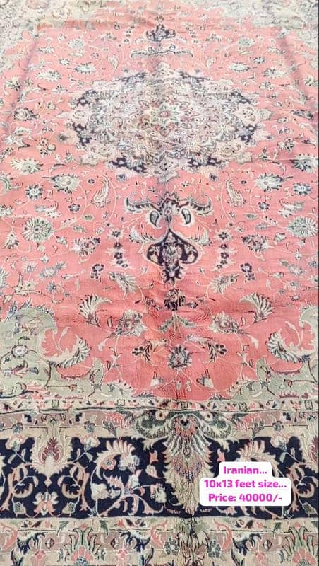 Persian Woolen carpets / Quality stuff / Rugs 1