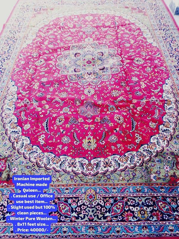 Persian Woolen carpets / Quality stuff / Rugs 3