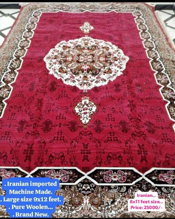 Persian Woolen carpets / Quality stuff / Rugs 8