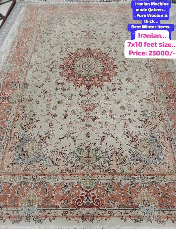 Persian Woolen carpets / Quality stuff / Rugs 11