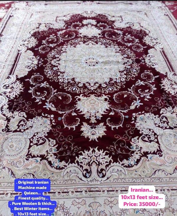 Persian Woolen carpets / Quality stuff / Rugs 13