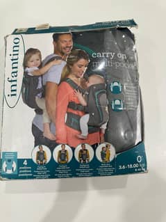 Baby carrier bag - infantino 4-in-1 baby carrie