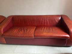 Imported Pure Leather Sofa Set for Sale