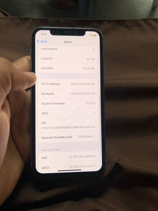 iPhone 11 Pro 64gb urgent sale no exchange 0343/75/64/384/ 5