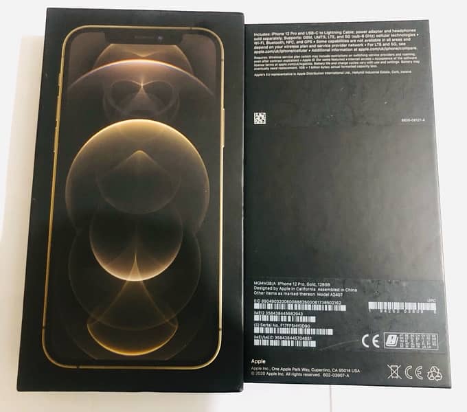 Apple iphone 12 pro 128gb factory unlocked 10/10 waterpack Non PTA 7