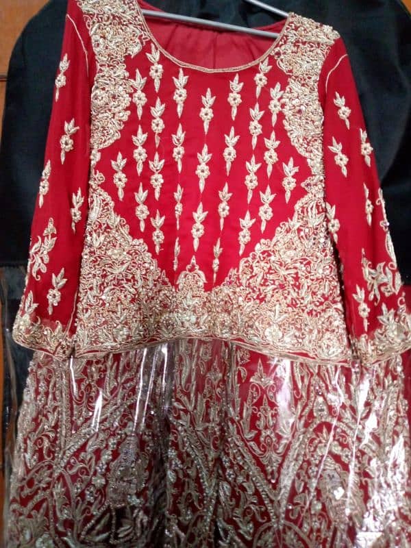 Red Bridal Lehanga 1