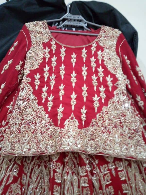 Red Bridal Lehanga 5