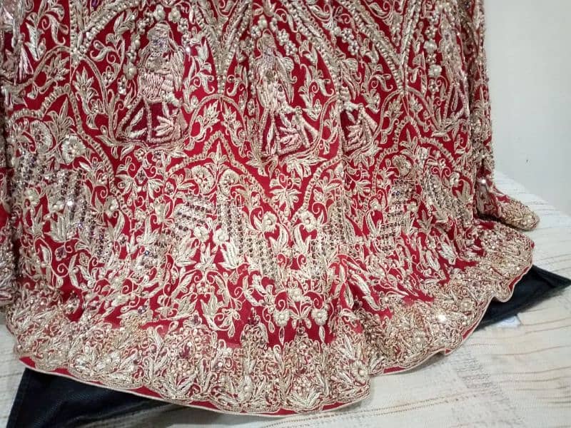 Red Bridal Lehanga 6