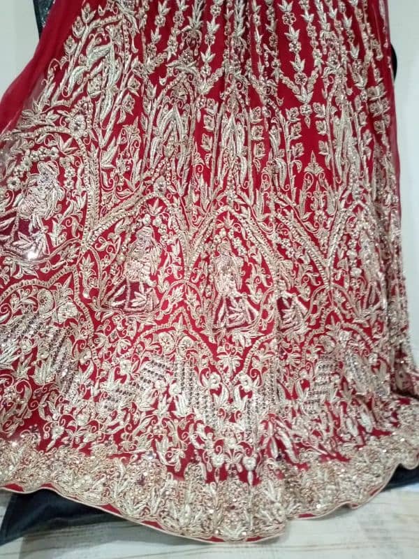 Red Bridal Lehanga 7