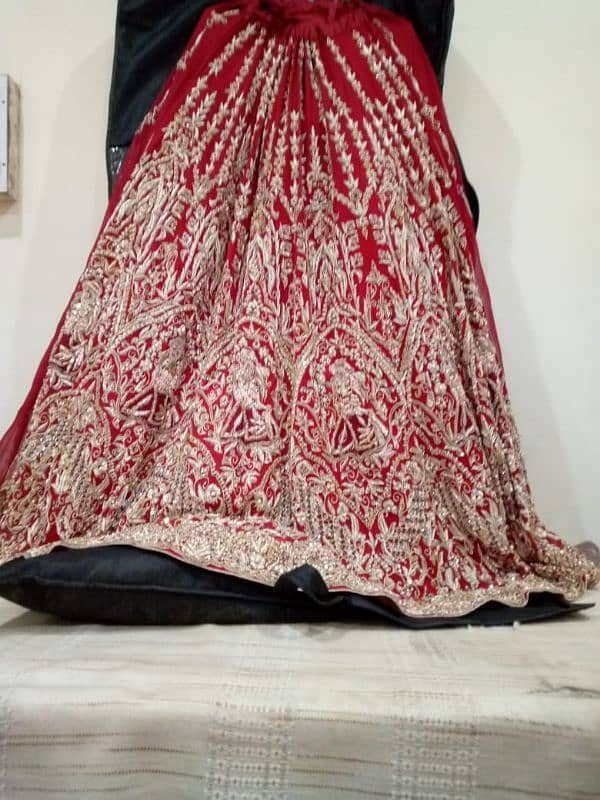 Red Bridal Lehanga 8