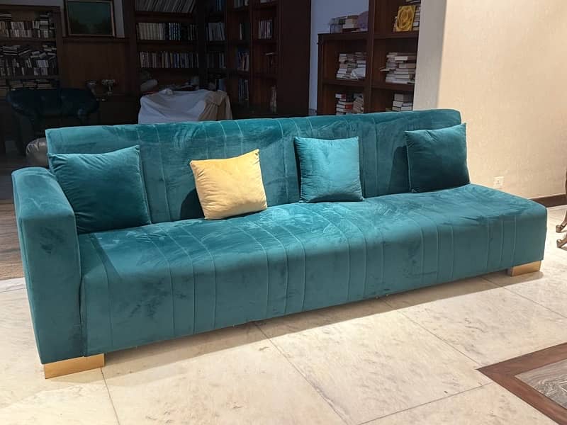 9 seater L shaped sofa 3