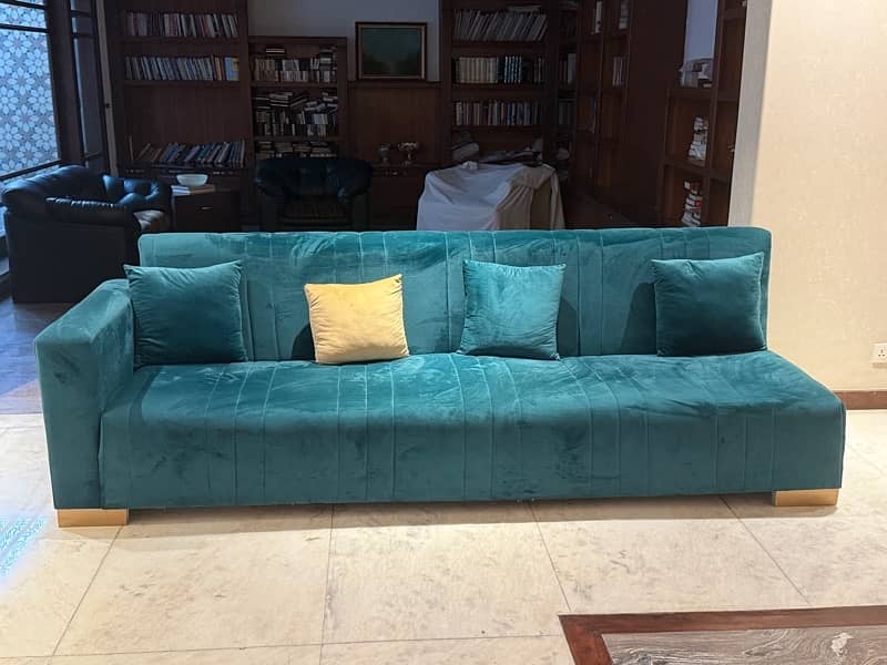 9 seater L shaped sofa 4