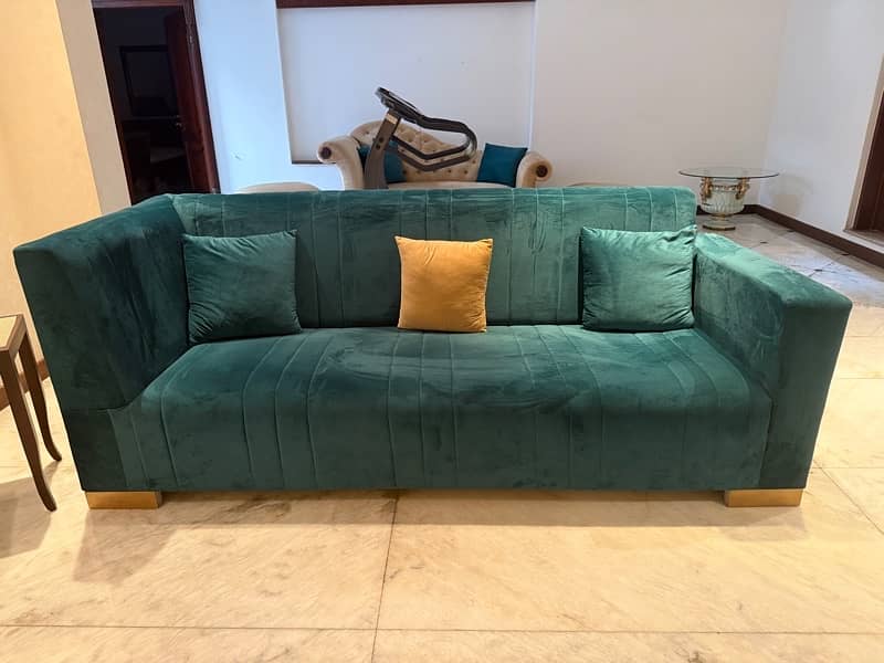 9 seater L shaped sofa 5