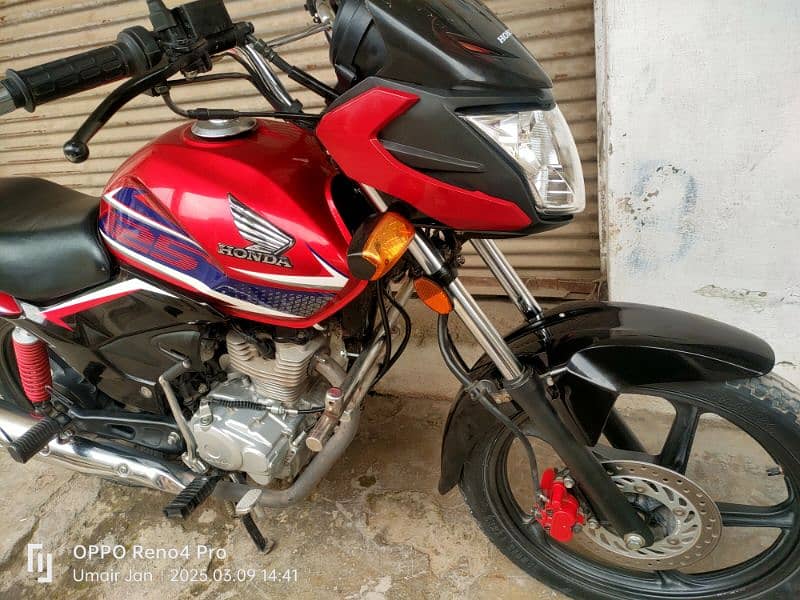 Honda CB 125f 22 model Peshawar registered 2