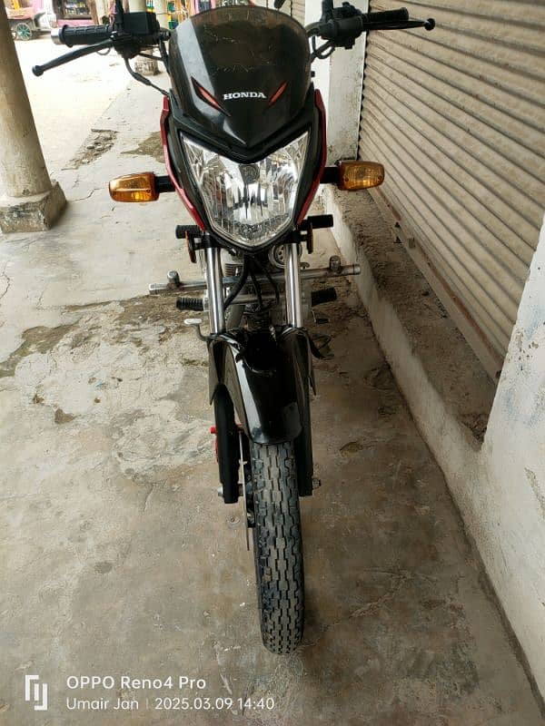 Honda CB 125f 22 model Peshawar registered 5