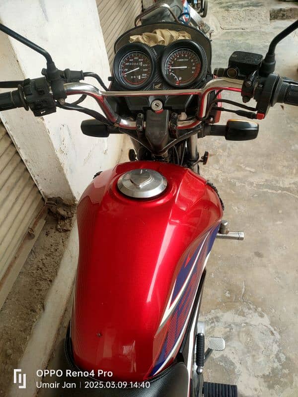 Honda CB 125f 22 model Peshawar registered 7