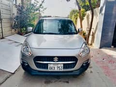 Suzuki Swift 2022, Gl cvti automatic model,Silver Color,Non Accidental