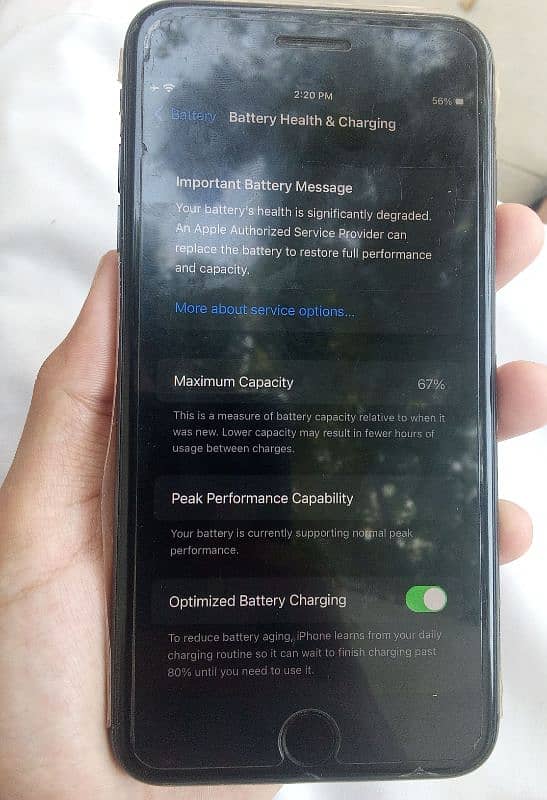 iphone 8 plus (non-PTA) 64 GB 8