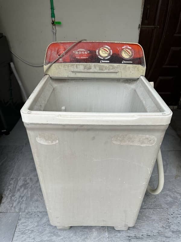 Boss Washing Machine And Dryer Both are Perfect Working Condition 0