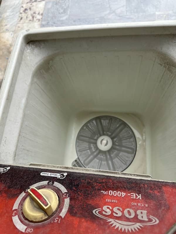 Boss Washing Machine And Dryer Both are Perfect Working Condition 4