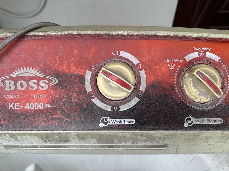 Boss Washing Machine And Dryer Both are Perfect Working Condition 7