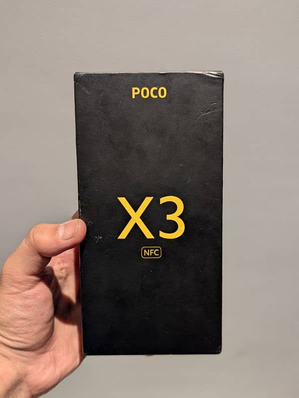 Mi Poco X3 NFC 6/128gb dual sim  with box 0