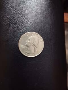 American Quarter Dollar Coin From 1993