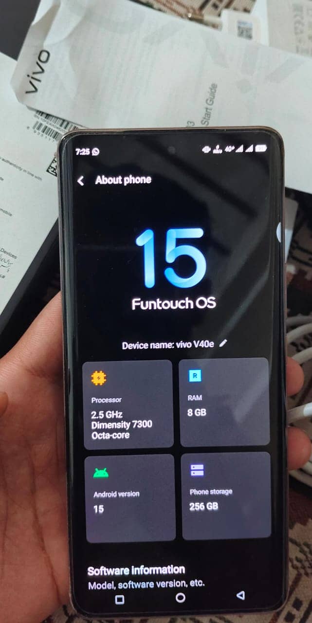 Vivo V40e 5g 1