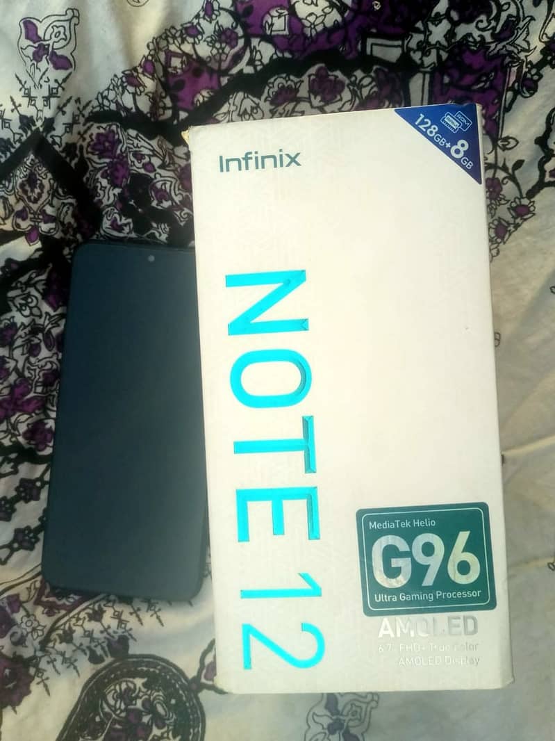 Infinix Note 12 8gb 128gb read add first 6