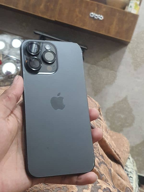 I PHONE 15 PRO MAX 256GB JV WITH COMPLETE BOX 0