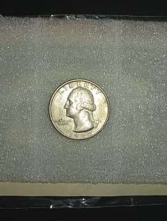 Quarter dollar coin 1990 rare