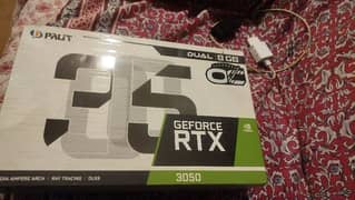 Palit rtx 3050 oc 8gb slightly used