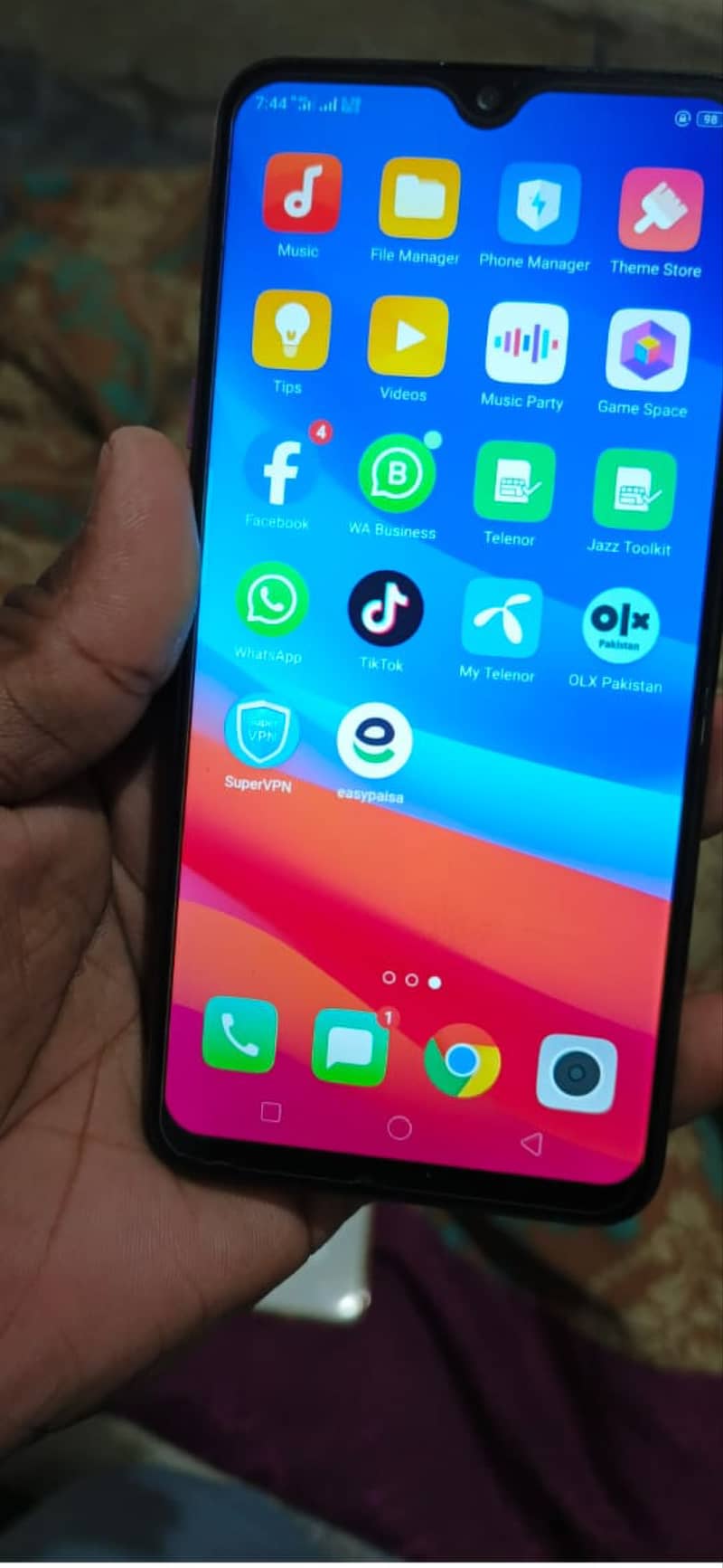 oppo f9 pta pach life time 8 128 5